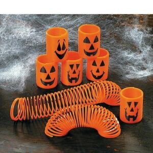 12 Mini Jack O'Lantern Magic Springs Orange Magic Springs Halloween Pumpkins